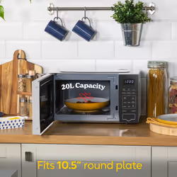 Russell Hobbs RHMT2005S-M microwave Silver Solo microwave Countertop 20 L 800 W - Additional view 4