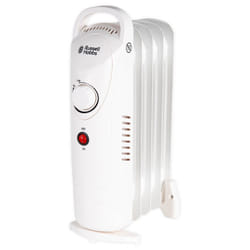 Russell Hobbs Oil Filled Radiator 5 Fin Heater White RHOFR3001W