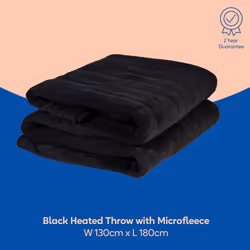 Russell Hobbs RHHT1004BLA electric blanket 120 W Microfleece