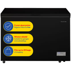 Russell Hobbs RH300CF201B freezer Chest freezer Freestanding 300 L E Black