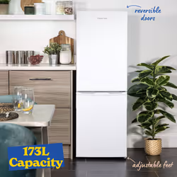 Russell Hobbs RH145FF501E1W fridge-freezer Freestanding 174 L E White - Additional view 5