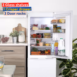 Russell Hobbs RH145FF501E1W fridge-freezer Freestanding 174 L E White - Additional view 6