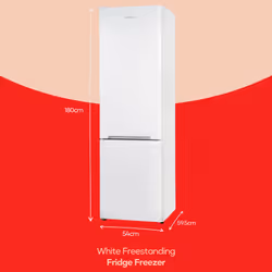 Russell Hobbs RH180FF541E1W fridge-freezer Freestanding 288 L E White