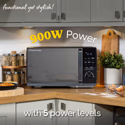Russell Hobbs RHMAF2506B microwave Black Combination microwave Countertop 25 L 900 W