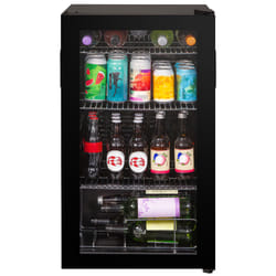 Kuhla K48BC101B wine cooler Compressor wine cooler Freestanding Black