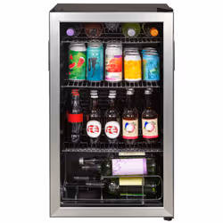 Kuhla K48BC101SS, Compressor wine cooler, Freestanding, E, Interior light, Stainless steel, Stainless steel