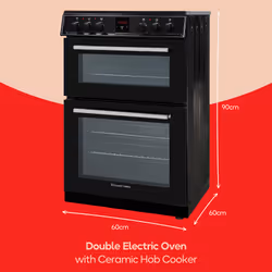 Russell Hobbs RH60EDOEH6011B cooker Electric Ceramic Black