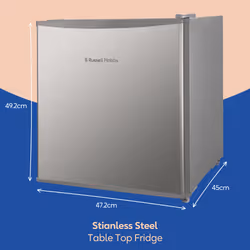 Russell Hobbs RHTTF0E1SS fridge Countertop 43 L E Stainless steel