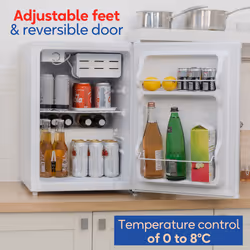 Russell Hobbs RH67TTLF0E1W fridge Countertop 66 L E White - Additional view 4