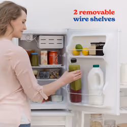 Russell Hobbs RH67TTLF0E1W fridge Countertop 66 L E White - Additional view 6