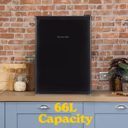 Russell Hobbs RH67TTLF0E1B fridge Countertop 66 L E Black - Additional view 4