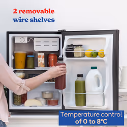 Russell Hobbs RH67TTLF0E1B fridge Countertop 66 L E Black - Additional view 5
