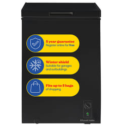 Russell Hobbs RH99CF0E1B freezer Chest freezer Freestanding 99 L E Black