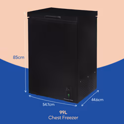Russell Hobbs RH99CF0E1B freezer Chest freezer Freestanding 99 L E Black