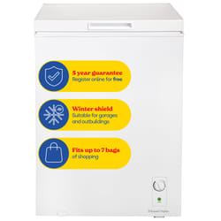 Russell Hobbs RH142CF0E1W freezer Chest freezer Freestanding 143 L E White