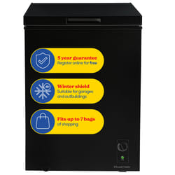Russell Hobbs RH142CF0E1B freezer Chest freezer Freestanding 143 L E Black
