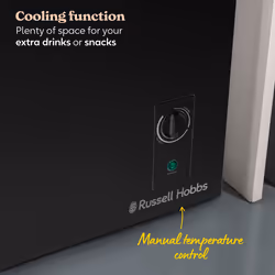 Russell Hobbs RH142CF0E1B freezer Chest freezer Freestanding 143 L E Black - Additional view 7