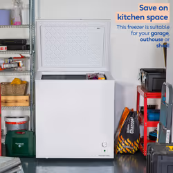 Russell Hobbs RH198CF0E1W freezer Chest freezer Freestanding 198 L E White - Additional view 4