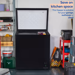 Russell Hobbs RH198CF0E1B freezer Chest freezer Freestanding 198 L E Black - Additional view 5