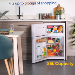 Russell Hobbs RH85UCFF482E1W fridge-freezer Freestanding 85 L E White - Additional view 4