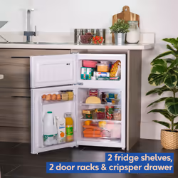 Russell Hobbs RH85UCFF482E1W fridge-freezer Freestanding 85 L E White - Additional view 5