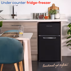 Russell Hobbs RH85UCFF482E1B fridge-freezer Freestanding 85 L E Black