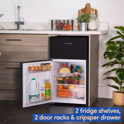 Russell Hobbs RH85UCFF482E1B fridge-freezer Freestanding 85 L E Black - Additional view 5