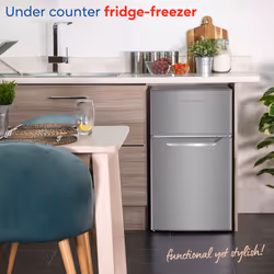 Russell Hobbs RH85UCFF482E1SS fridge-freezer Freestanding 85 L E Stainless steel - Additional view 3