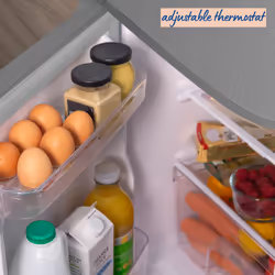 Russell Hobbs RH85UCFF482E1SS fridge-freezer Freestanding 85 L E Stainless steel - Additional view 6