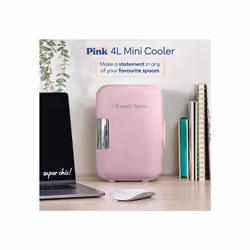 Russell Hobbs Mini Fridge 4L/6 Can Portable Mini Cooler  RH4CLR1001P - Additional view 5