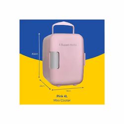 Russell Hobbs Mini Fridge 4L/6 Can Portable Mini Cooler  RH4CLR1001P - Additional view 6