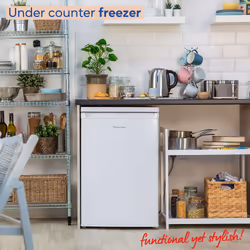 Russell Hobbs RH85UCFZ552E1W freezer Upright freezer Freestanding 91 L E White