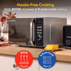 Russell Hobbs RHMD832B microwave Black Solo microwave Countertop 20 L 800 W - Additional view 5