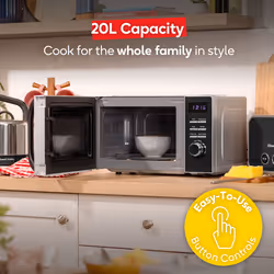 Russell Hobbs RHMD832B microwave Black Solo microwave Countertop 20 L 800 W - Additional view 7