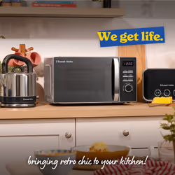 Russell Hobbs RHMD832B microwave Black Solo microwave Countertop 20 L 800 W - Additional view 8