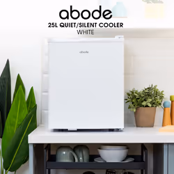 Abode A25THBC102W, 25L Quiet Cooler in White