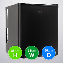 Abode A25THBC102B, 25L Quiet Cooler in Black
