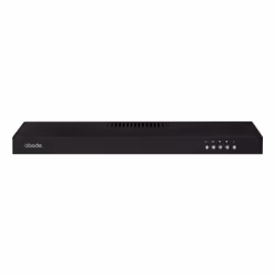 Abode A60VSRCH0B1B 60cm Manual Visor Cooker Hood in Black, 192 m³/h, Ducted/Recirculating, E, A, E, 62 dB