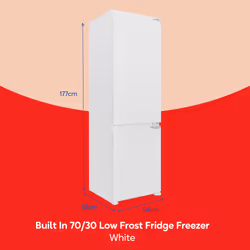 Russell Hobbs RH177BILFFF1E1 fridge-freezer Built-in 251 L E White