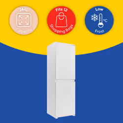 Russell Hobbs RH177BILFFF1E2 fridge-freezer Built-in 244 L E White