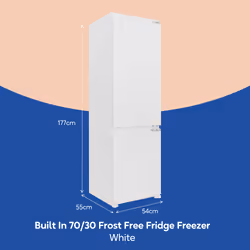 Russell Hobbs RH177BIFFFF1E1 fridge-freezer Built-in 243 L E White