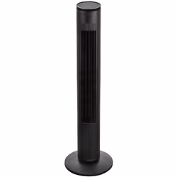 Russell Hobbs RHTWR3SB, Household tower fan, Black, Floor, Metal, Plastic, 39.9 dB, 40 m³