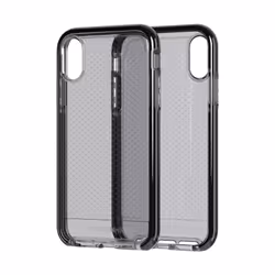 Innovational Evo Check, Cover, Apple, iPhone XR, 15.5 cm (6.1"), Black, Transparent