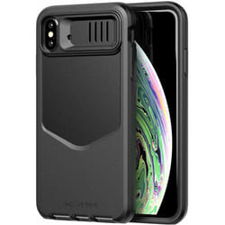Tech21 Protective Case Cover with Lens Cover and Belt Holster for Apple iPhone XS Max - Black