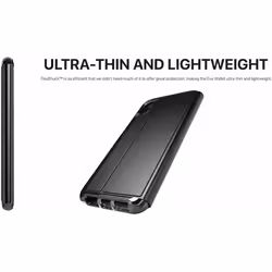 Tech21 Protective Wallet Case for Apple iPhone X/XS Magnetic Closing Cover with Card Storage - Evo Wallet - Black