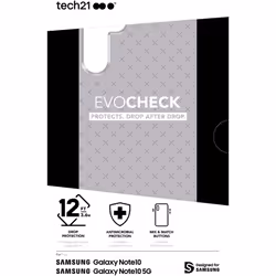 Tech21 Evo Check Protective Case Cover For Samsung Galaxy Note 10 / Samsung Galaxy Note 10 5G Phone Case - Black