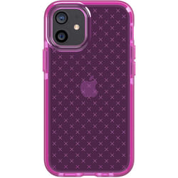 tech21 Evo check Phone case for Apple iPhone 12 Mini 5g with 12 ft Drop Protection  Mystical Fuchsia