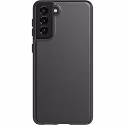 Tech21 Evo Slim Germ Fighting Antimicrobial Case with 8 ft. Drop Protection Cover For Samsung Galaxy S21+ (PLUS), Charcoal Black