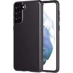 Tech21 Evo Slim Germ Fighting Antimicrobial Case with 8 ft. Drop Protection Cover For Samsung Galaxy S21+ (PLUS), Charcoal Black