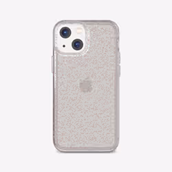 Tech21 Evo Sparkle, Cover, Apple, iPhone 13 mini, 13.7 cm (5.4"), Rose gold, Transparent